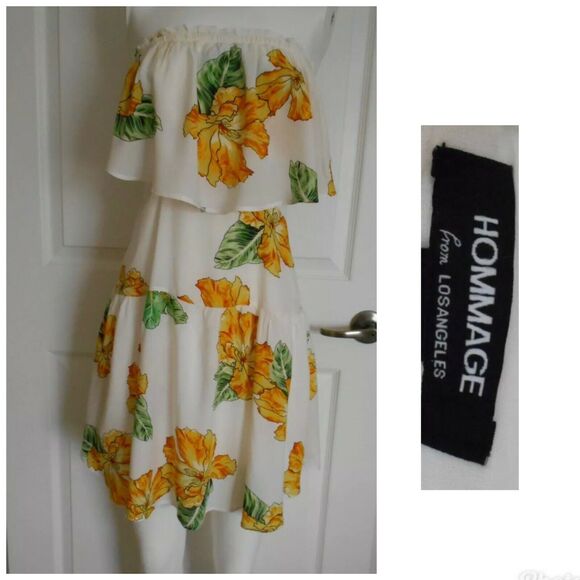 Hommage Los Angeles dress sundress size Medium NWT - Picture 2 of 8